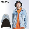MSML OVERSIZED DENIM JACKET M11-02L5-JK07画像