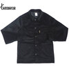 Le LABOUREUR VESTON MOLESKIN FRENCH COVERALL black画像