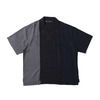 DC SHOES 20 DCBA COLOR BLOCKED SS SHIRT BLACK 5115J075-BLK画像