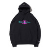 Champion × ATMOS LAB P/O HOODED SWEATSHIRT BLACK C8-S114-090画像