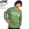 LEFLAH OLD-E LOGO LONG TEE -GREEN-画像