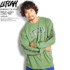 LEFLAH ARCH LOGO LONG TEE -GREEN-画像