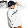 LEFLAH ARCH LOGO LONG TEE -WHITE-画像