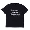Highsnobiety × Colette Mon Amour THE INTERNET BEFORE THE INTERNET Tee BLACK画像