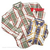 WAREHOUSE Lot 3104 FLANNEL SHIRTS E柄 ONE WASH画像
