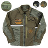 AVIREX COMBINATION MILITARY JACKET 「MACH BUSTER」 6102178画像