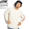 LEFLAH HAND WRINTING LOGO LONG TEE -BEIGE-画像