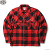 Deus Ex Machina OUTSKIRTS FLANNEL SHIRT (RED) DPT20014画像
