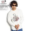 The Endless Summer TES MALIBU STAR NAVAHO LONG SLEEVE T-SHIRT -WHITE- FH-0774320画像