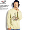 The Endless Summer TES MALIBU STAR NAVAHO LONG SLEEVE T-SHIRT -BEIGE- FH-0774321画像