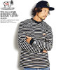 The Endless Summer TES TURN BUHI EMB BORDER L/S T-SHIRT -BLACK- FH-0774300画像