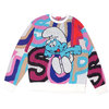 Supreme 20FW Smurfs Sweater WHITE画像