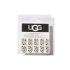 UGG Dalmatian Nail Sticker BLACK/WHITE 1122871-BWHT画像