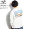 The Endless Summer TES BURGER LONG SLEEVE TーSHIRT -WHITE/YELLOW- FH-0774319画像