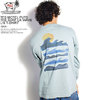 The Endless Summer TES MOTEL PUTS THE SURF UK WAVE L/S T-SHIRT -SAX- FH-0774323画像