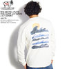 The Endless Summer TES MOTEL PUTS THE SURF UK WAVE L/S T-SHIRT -WHITE- FH-0774323画像