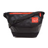 Manhattan Portage Ticker Tape Casual Extra Small Messenger Bag Black/Red MP1603TCKRTPE画像