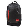 Manhattan Portage Ticker Tape Intrepid Backpack Black/Red MP1270TCKRTPE画像