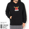 TOY MACHINE Monster Marked Embroidery Pullover Hoodie TMFASW17画像
