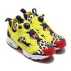 Reebok × atmos INSTAPUMP FURY "CITRON ANIMAL" BLACK/HYPER GREEN/SCARLET FZ4432画像