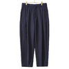 URU WOOL POLYESTER SERGE / 1 TUCK PANTS 20FWPS02画像