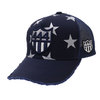 YOSHINORI KOTAKE METALLIC STAR 444LOGO MESH CAP NAVY画像