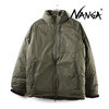 NANGA AURORA STAND COLLAR DOWN JACKET FW20 KHAKI画像