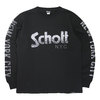 Schott LOGO T-SHIRT BLACK 3103166画像