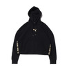 PUMA METALLIC NIGHTS HOODIE WMNS BLACK 587678-01画像