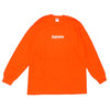 Supreme 20FW Box Logo L/S Tee ORANGE画像