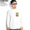 DOUBLE STEAL POCKET L/S T-SHIRT -WHITE/LEOPARD- 904-14051画像