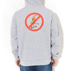 TOY MACHINE No Scooter Print Pullover Hoodie TMFASW27画像