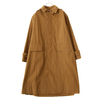 STUDIO NICHOLSON MERAKA COTTON POLY REMOVABLE HOODED MAC画像