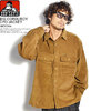 BEN DAVIS BIG CORDUROY CPO JACKET -MOCHA- G-0780022画像
