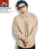 BEN DAVIS BIG CPO SHIRT -SAND BEIGE- Y-0780023画像