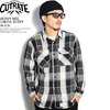 CUTRATE HEAVY NEL CHECK SHIRT -BLACK- CR-20AW070画像