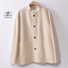 ANATOMICA DOCKER WOOL MELTON JACKET画像