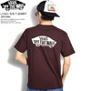 VANS LOGO S/S T-SHIRT -BROWN- 120K1010300画像