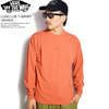 VANS LOGO L/S T-SHIRT -ORANGE- 120K1020600画像