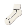 CHICSTOCKS ANKLE SOCKS 01&times;10 Off White&times;Black CH-102画像