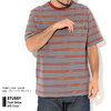 STUSSY Peak Stripe S/S Crew 1140221画像