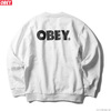 OBEY PREMIUM CREW FLEECE "OBEY BOLD" (ASH GREY)画像