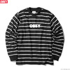 OBEY DIVISON TEE LS (BLACK MULTI) メ画像