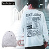 Subciety ALLRIGHT L/S -WHITE- 105-44242画像