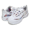 SKECHERS D LITES SMOOTH GLIDE WHITE/MULTI 149243-WMLT画像