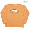 BARNS L/S T-SHIRT "ROLL" BR-8505画像