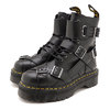 Dr.Martens Quad Retro Jadon Strap 8 Eye Boot BLACK 25970001画像