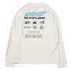 atmos SUPPLIER LS TEE WHITE AT20-076-WHT画像