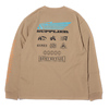 atmos SUPPLIER LS TEE BEIGE AT20-076-BEG画像