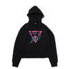 GUESS HOODY ICON FLEECE BLACK W0BQ04K68I0-JBL画像